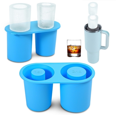 Patent exclusif Molde de plateau cylindrique creux en silicone à glace réutilisable pour gros glaçons