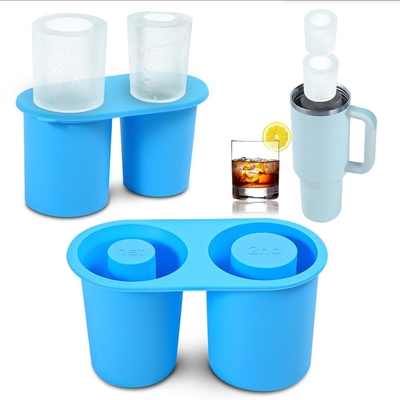Cube de glace en silicone d'été fabriquant des moules pour la tasse Stanli