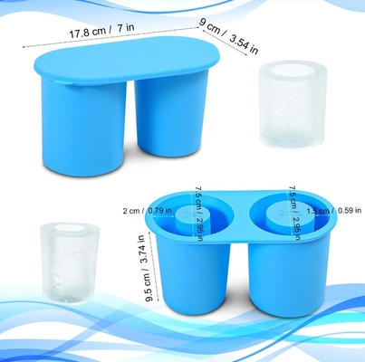 Cube de glace en silicone d'été fabriquant des moules pour la tasse Stanli