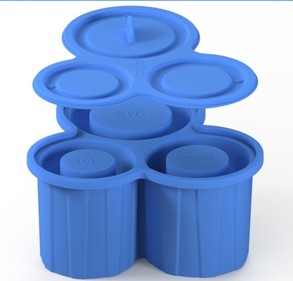 Fabricant de glace à cylindre creux pratique pour 20-40 oz tasses de tumbler Matériau de silicone