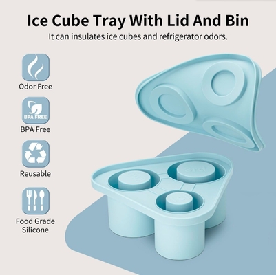 Plateau à glaçons en mousse de silicone pour les tasses de tumbler accessoires de cuisine bar crème glacée