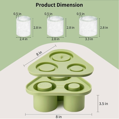 Plateau à glaçons en mousse de silicone pour les tasses de tumbler accessoires de cuisine bar crème glacée
